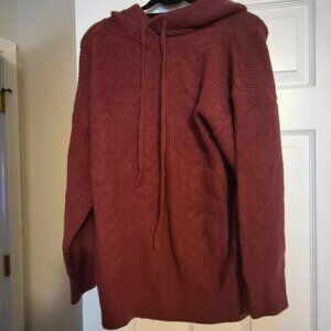 Burgundy sweater